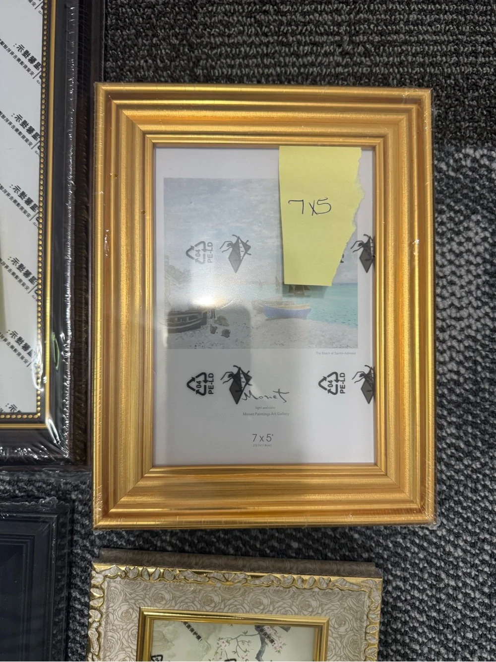 Assorted Home Accents Picture Frame Set - Mixed Brown, Black, Gold, Cream